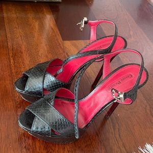 Black Cesare Paciotti Heels
